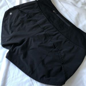 Lululemon Speed Up Short Mid Rise 4” Black size 6